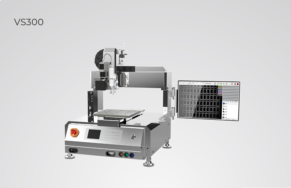 桌面式视觉点胶机